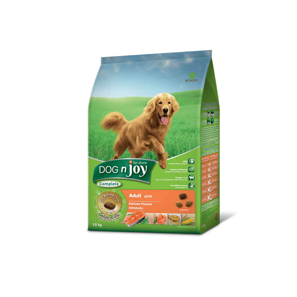DogNJoy ด็อกเอ็นจอย อาหารสุนัข3KG – สำหรับสุนัขทุกสายพันธุ์ ราคาดี คุณภาพครบ