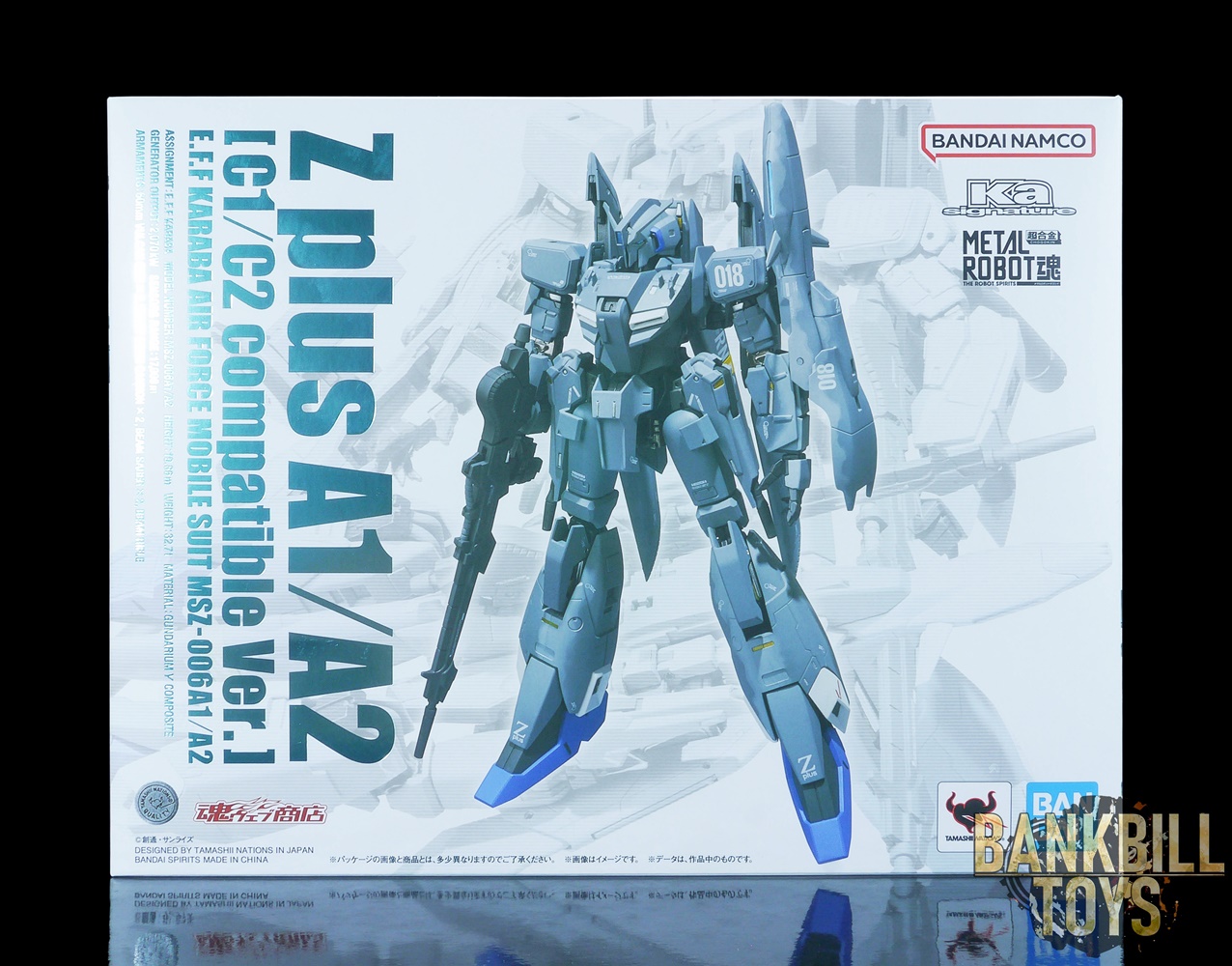 กันดั้ม Bandai Spirits Premium Bandai Tamashii Web Shop Limited Metal Robot Spirits (Ka signature) <SIDE MS> MSZ-006A1/A2 Zeta Plus A1/A2 [C1/C2 Compatible Ver.]