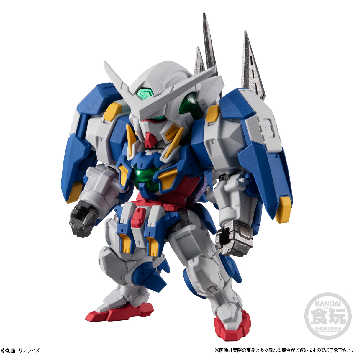 กันดั้ม Bandai Candy Toy FW Gundam Converge #Plus 04 No.+015 GN-001/hs-A01 Gundam Avalanche Exia