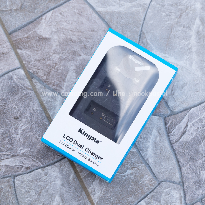 KingMa แท่นชาร์จCanon LP-E17 มีจอLCDแสดงค่าสถานะ
