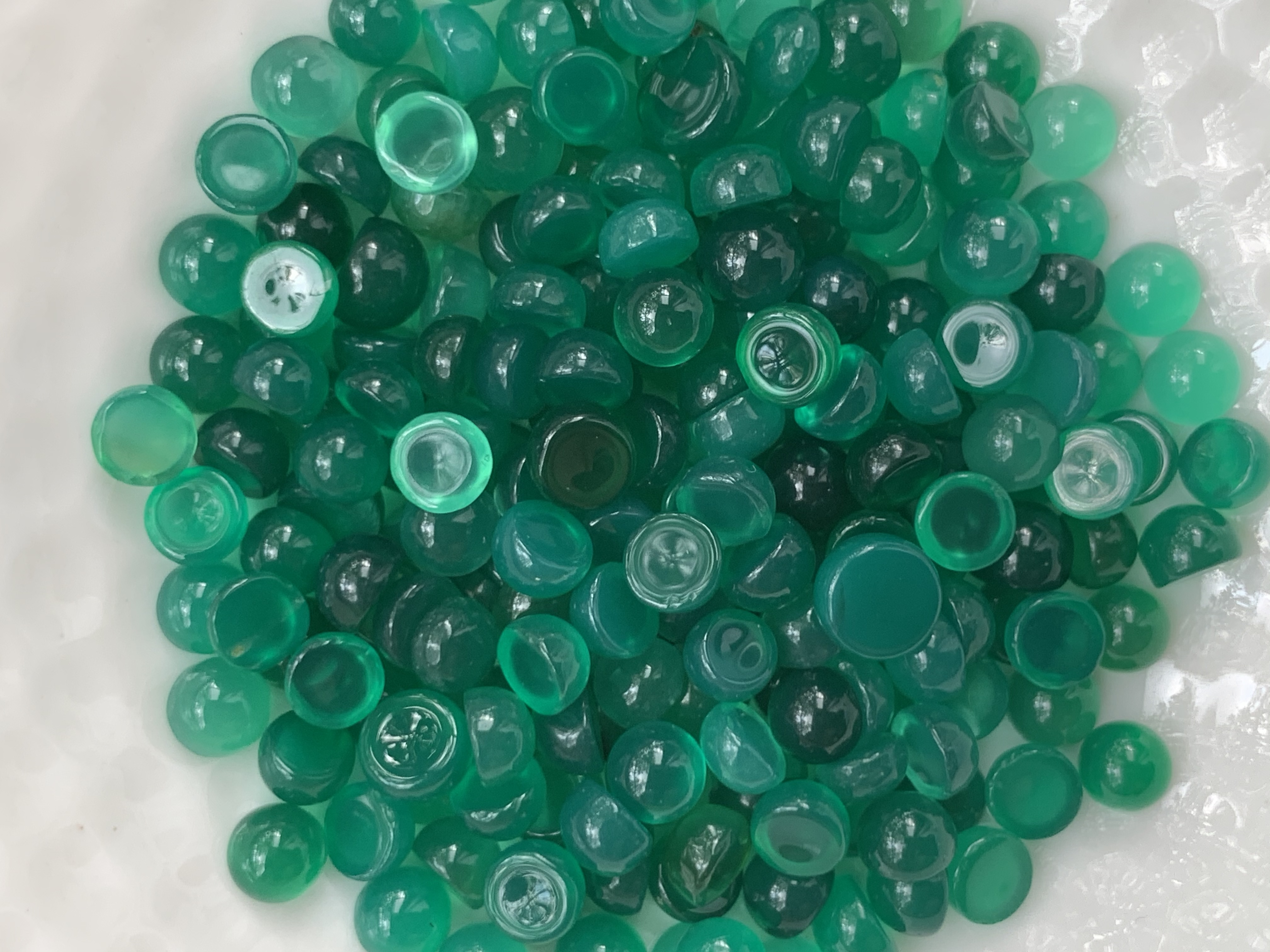 โมรากลมหลังเบี้ย 4.5 มม. 20 กะรัต