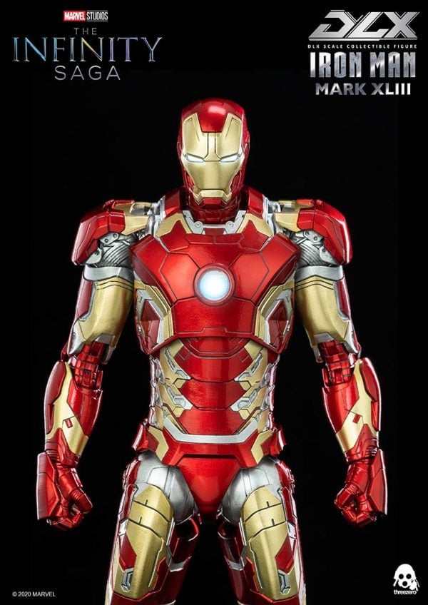 เปิดรับPreorder มัดจำ 700 บาท threeZero X MARVEL 1/12 DLX: Ironman mark 43 โมสำเร็จ