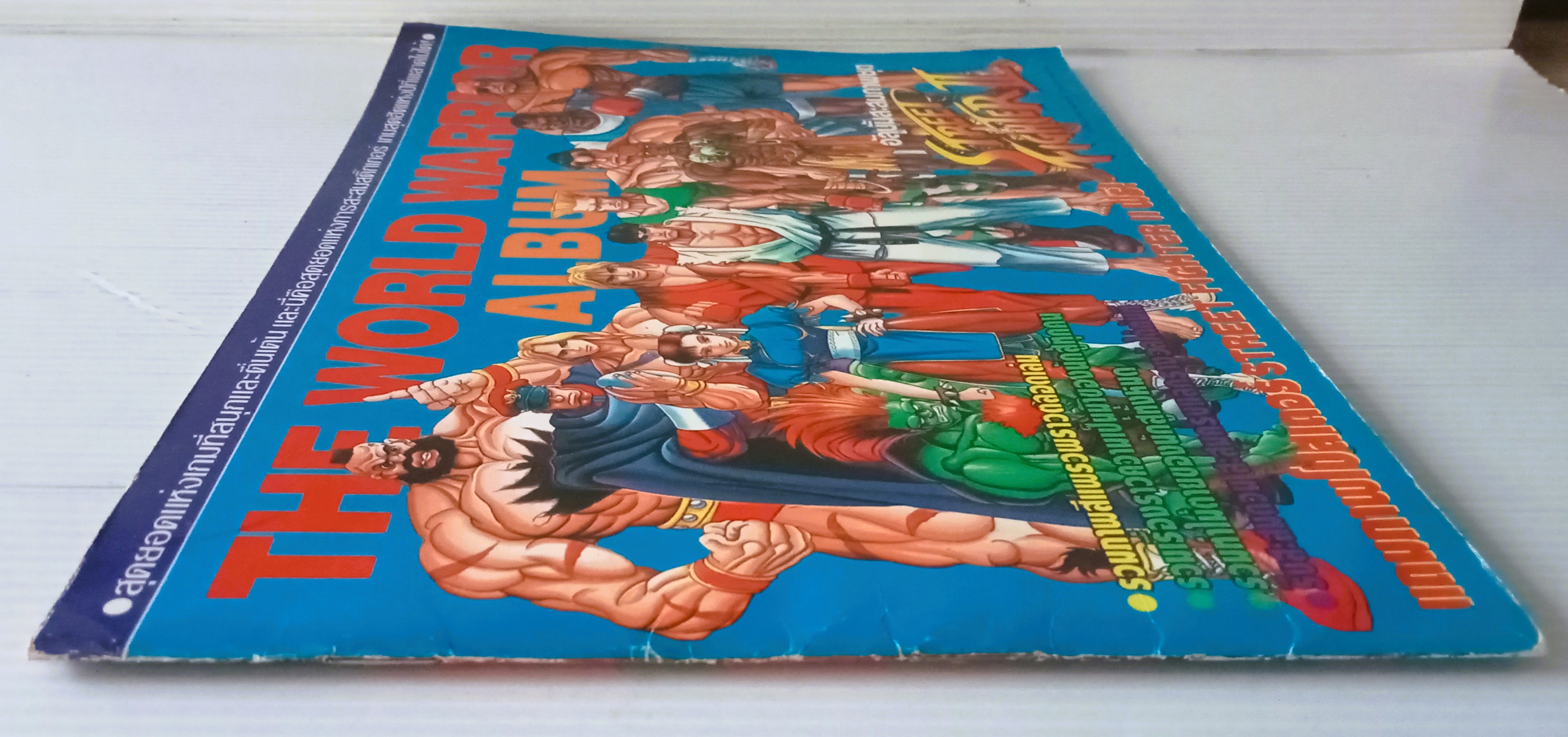 สมุดสะสมสติ๊กเกอร์ Street Fighter (เล่มเปล่า)