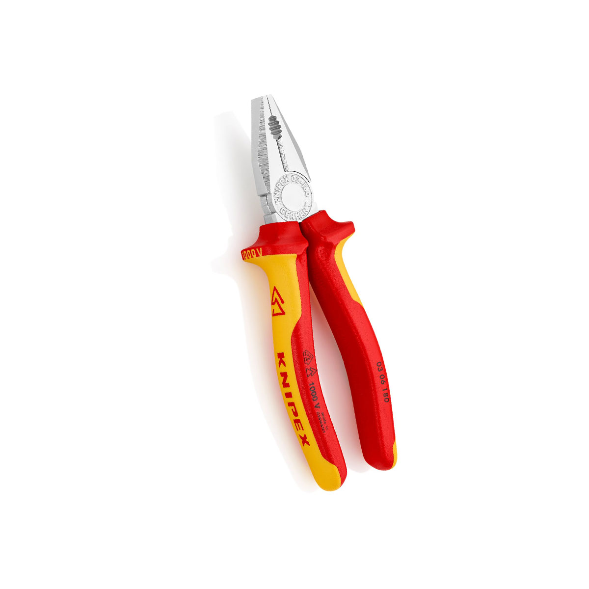 KNIPEX คีมอเนกประสงค์ VDE 1000v (180mm) NO.03 06 180