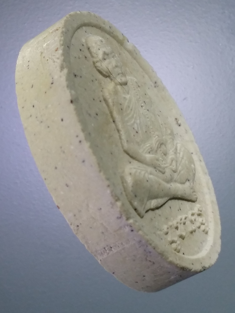 รหัสสินค้า พระมีกล่อง 453 พระผงรูปเหมือนหลวงปู่หมุน อธิษฐานจิตเดี่ยวโดย หลวงปู่ทองคำ สุวโจ รุ่นบูชาครูรวยทันใจ