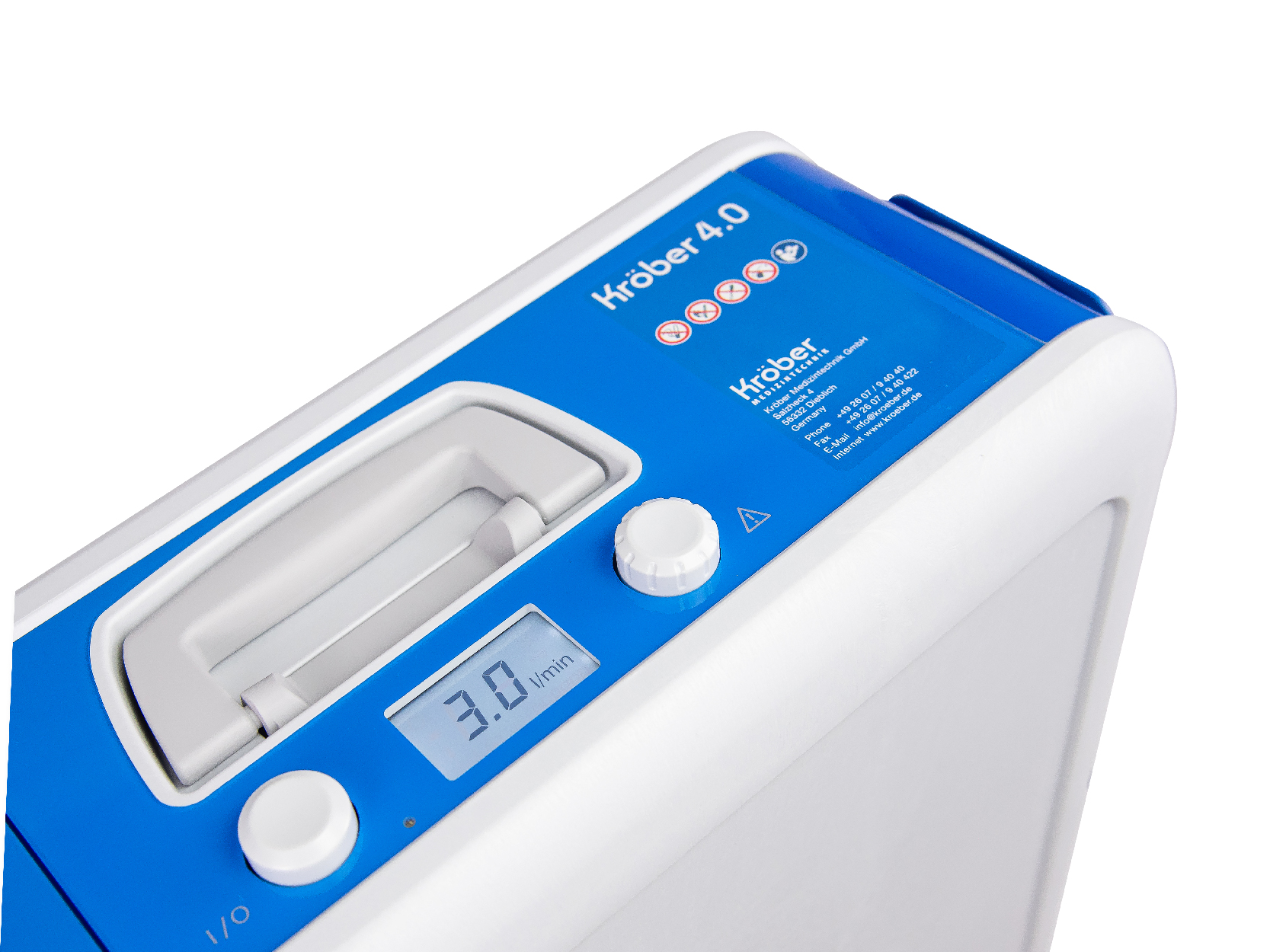 เครื่องผลิตออกซิเจน 5 ลิตร Kroeber รุ่น 4.0 แบรนด์เยอรมนี สินค้ารับประกัน 3 ปี