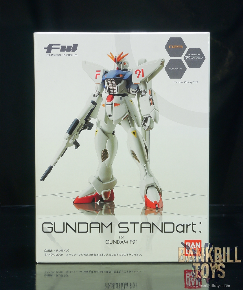 กันดั้ม Bandai Candy Toy FW Gundam STANDart: 6 No.023 F91 Gundam F91