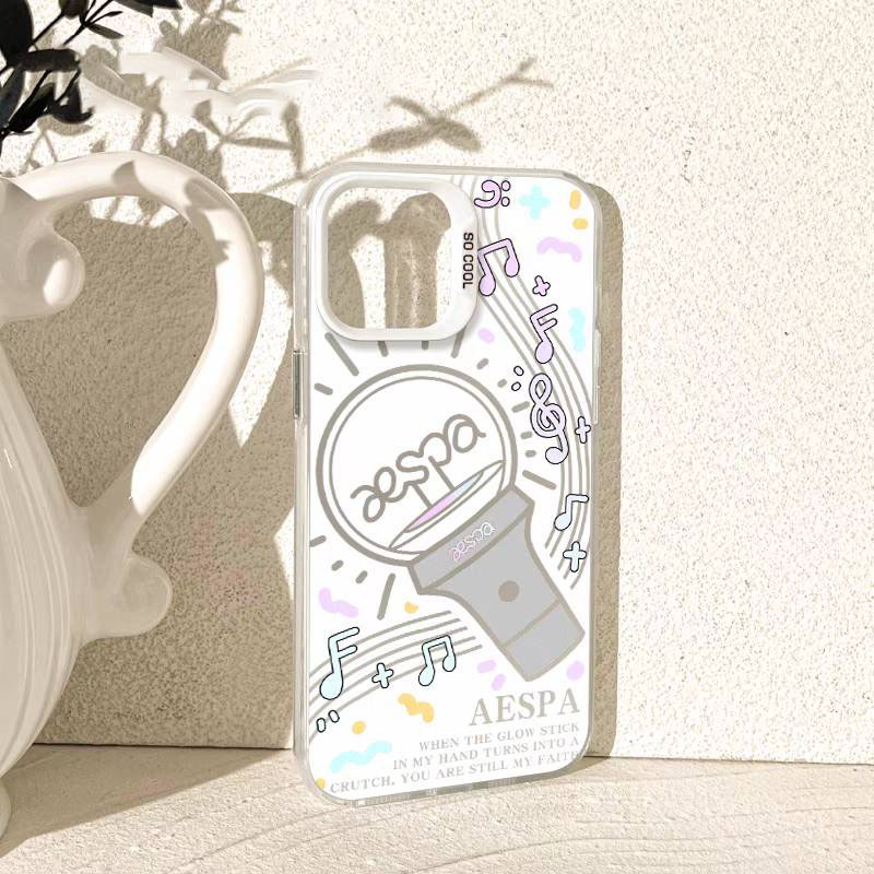 เคสโทรศัพท์ เคสมือถือแท่งไฟ เคสบง : aespa