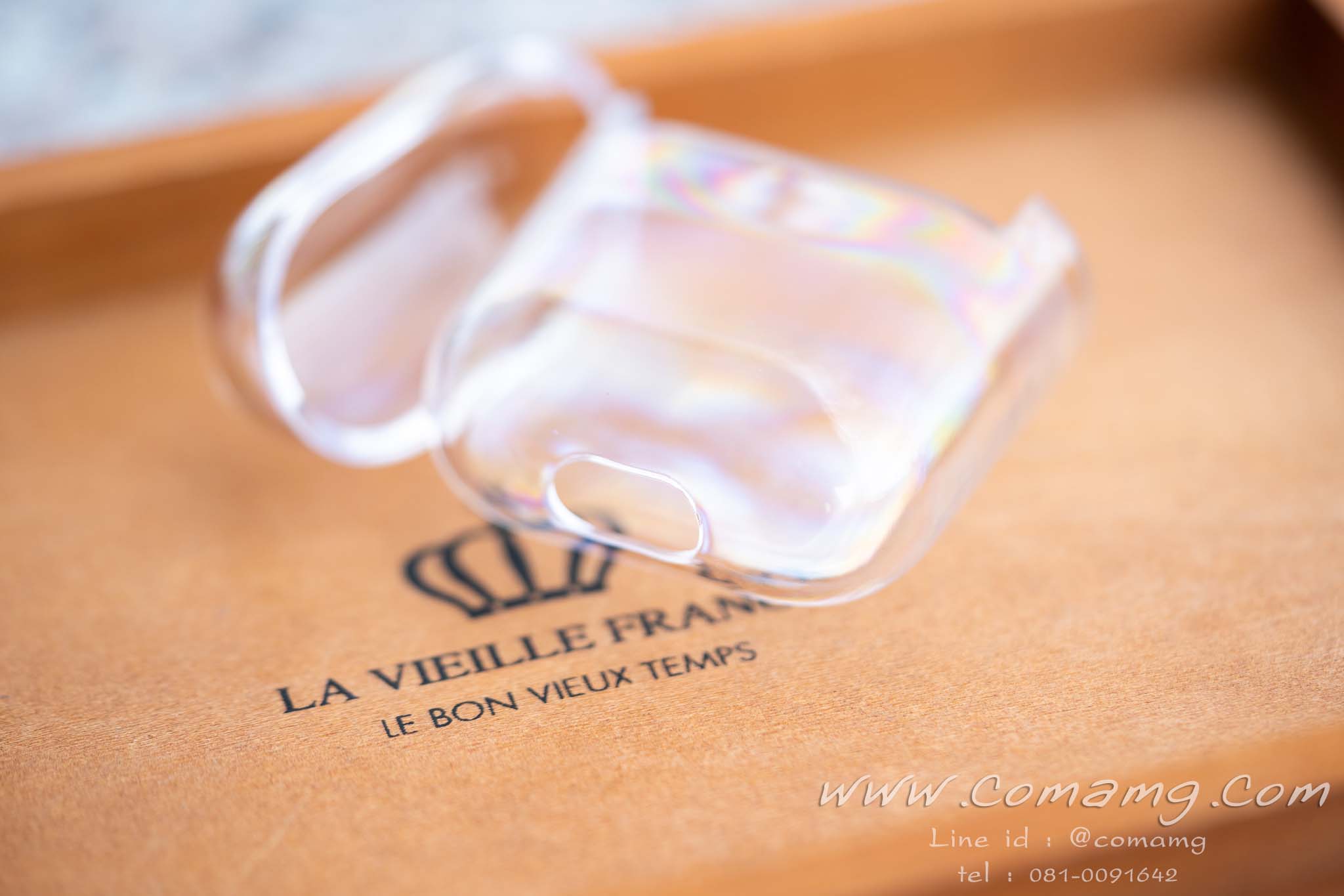 เคสแอร์พอตใส (case airpods 1/2 )