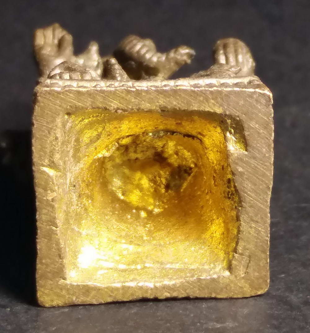 รหัสสินค้า พระกริ่ง พระหล่อ 105 รูปหล่อพระพิฆเณศวร เนื้อทองผสม ไม่ทราบสำนัก พระรายการนี้ให้เช่าบูชาแล้ว