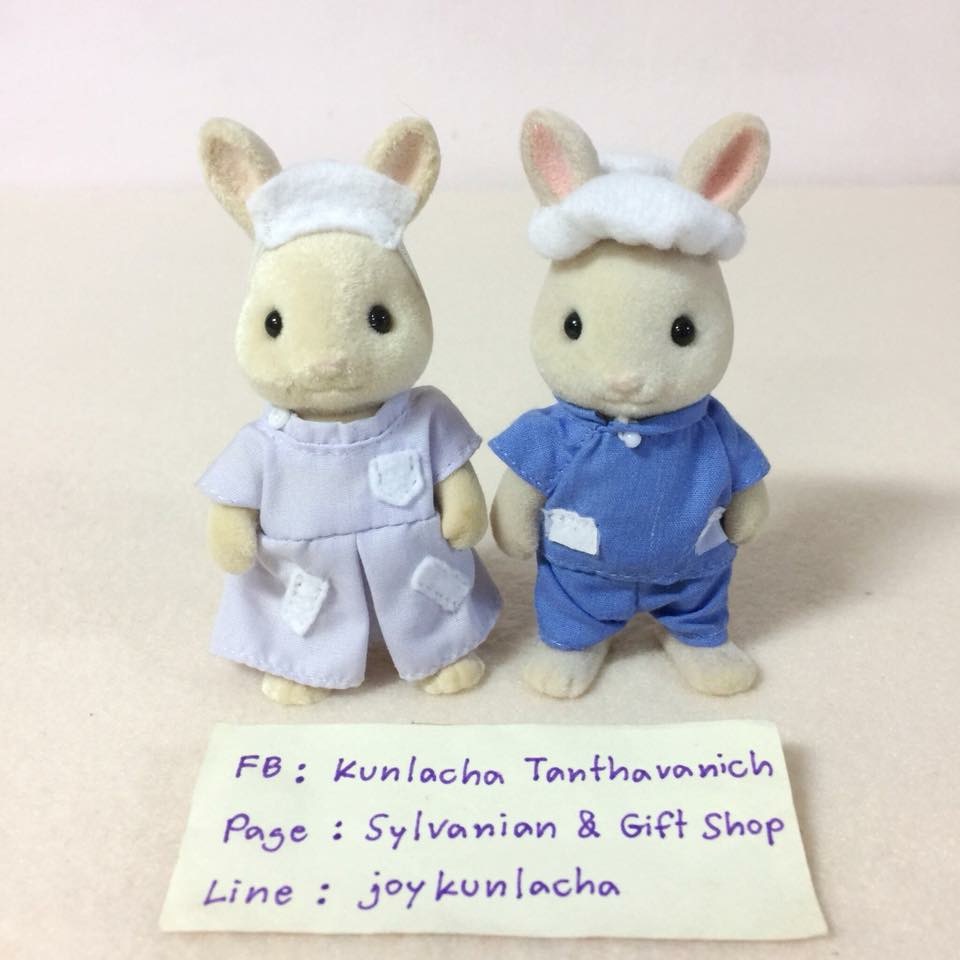 คุณหมอและคุณพยาบาลกระต่าย ซิลวาเนียน Sylvanian Families