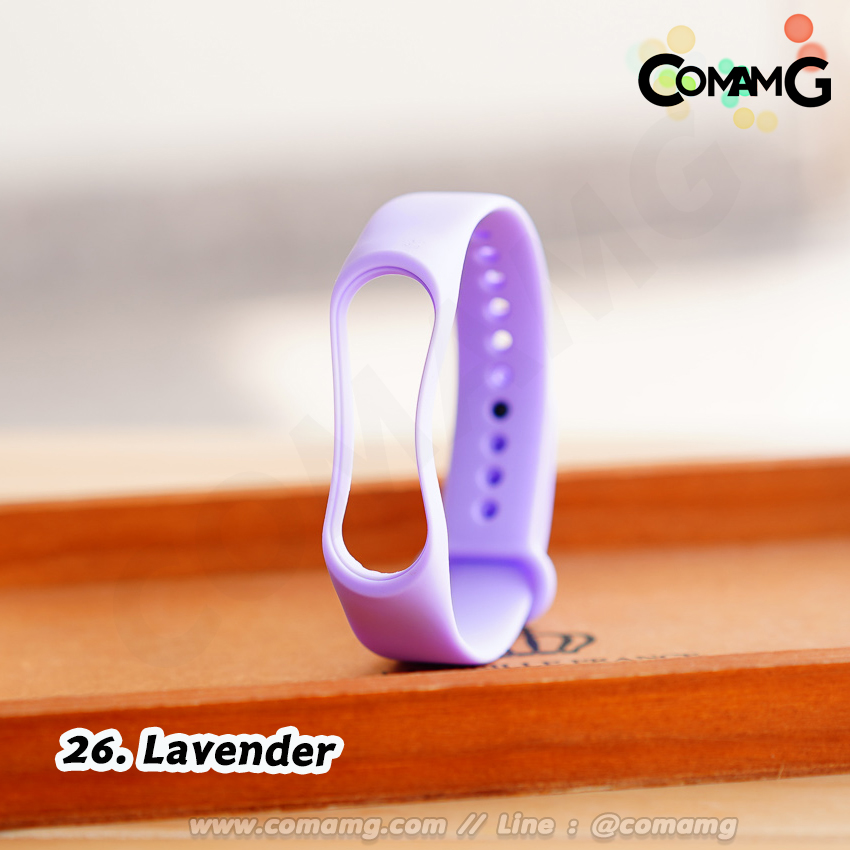 สายXiaomi Mi Band 4/3 สายยางซีลีโคน (ลิงค์2)