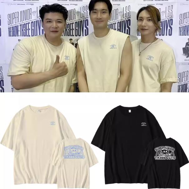 เสื้อยืด เสื้อยืด Super Junior L.S.S : The Show Th3ee Guys