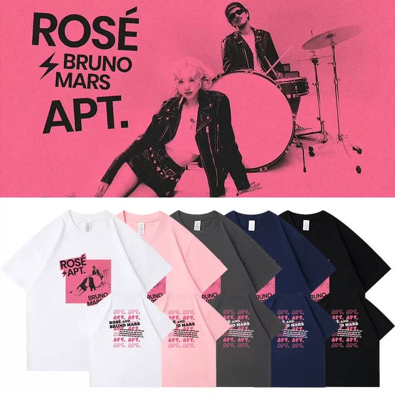 เสื้อยืด BlackPink ROSÉ : APT