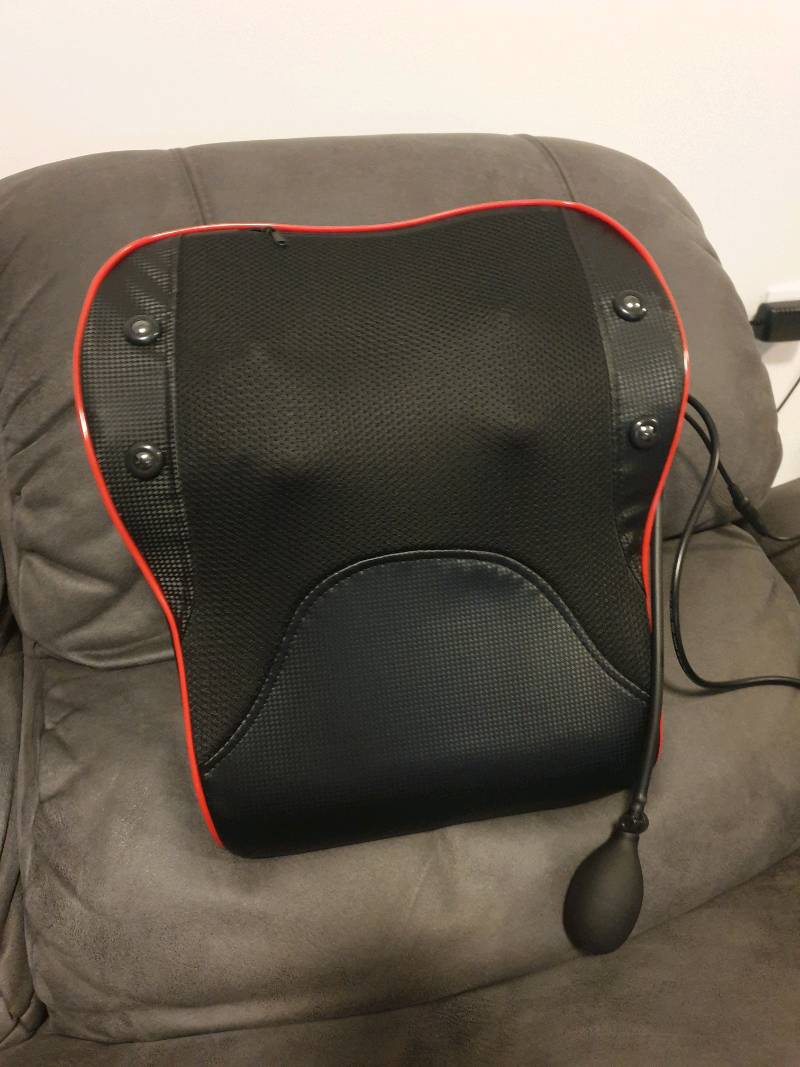 เครื่องนวดไฟฟ้า เบาะนวดไฟฟ้า หมอนนวดหลังนวดคอ แก้ปวดเมื่อย ปรับได้หลายรูปแบบ สินค้ามีรับประกัน ของเเท้100%