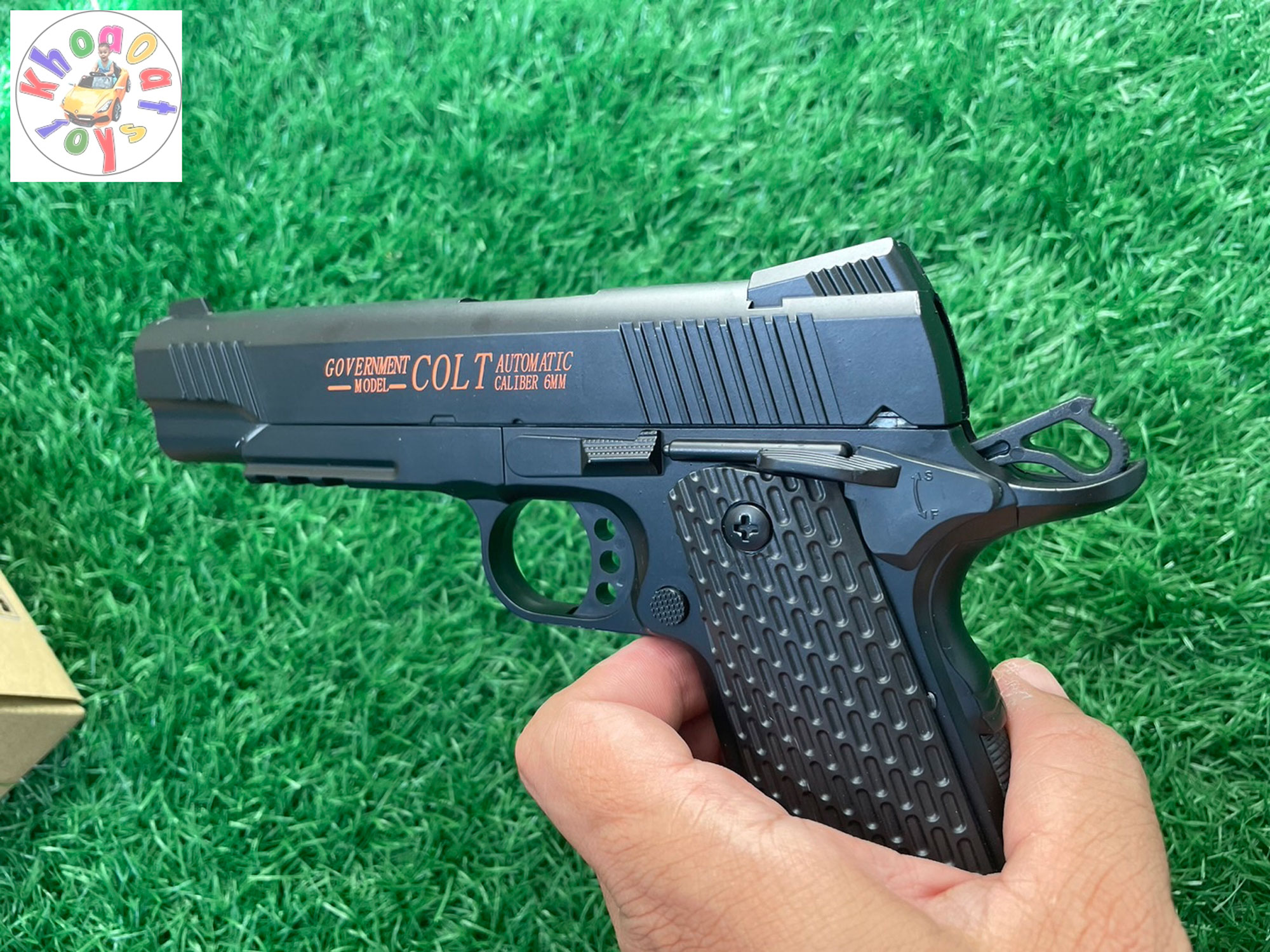 ปืนอัดลม ปืนอัดลมเหล็ก ปืนของเล่น ชักยิงทีละนัด รุ่น C10A