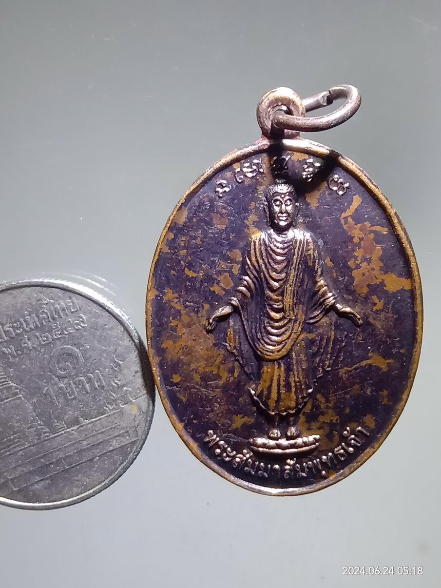 รหัสสินค้า เหรียญพระพุทธ 101 เหรียญพระสัมมาสัมพุทธเจ้าปางเปิดโลก หลังหลวงปู่ทวด สวนป่านครอาณาเขต