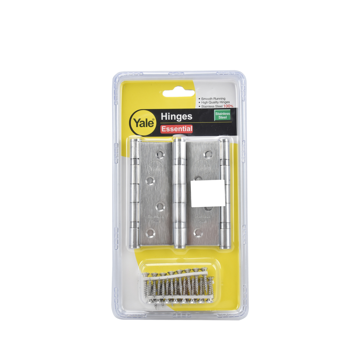 YALE บานพับประตู (202) 2 แหวนลูกปืน 4"x3"x2มม.สแตนเลสแท้ SL4320BBP3E2