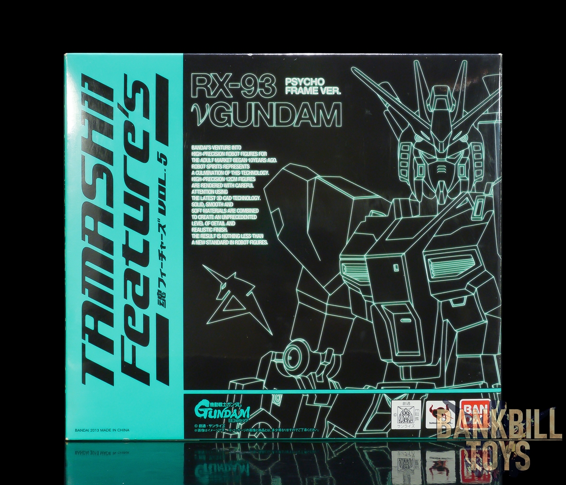กันดั้ม Bandai Tamashii Feature's Vol.5 Limited The Robot Spirits <SIDE MS> R-SP RX-93 Nu Gundam [Psycho Frame Ver.]
