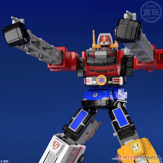 เปิดรับPreorder มัดจำ 300 บาท Super Mini Pla Kinkyuu Gattai Victory Robo (Set of 5) (Shokugan) โมเดลประกอบ