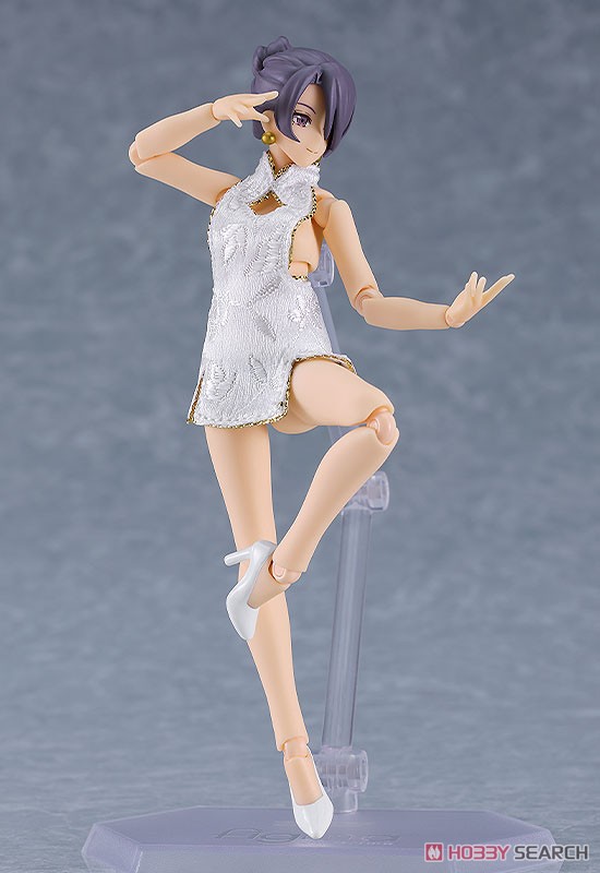 <Preorderถึง 17/11/2023>🔔เปิดรับPreorder มัดจำ 500 บาท figma Female Body (Mika) with Mini Skirt Chinese Dress Outfit (White)