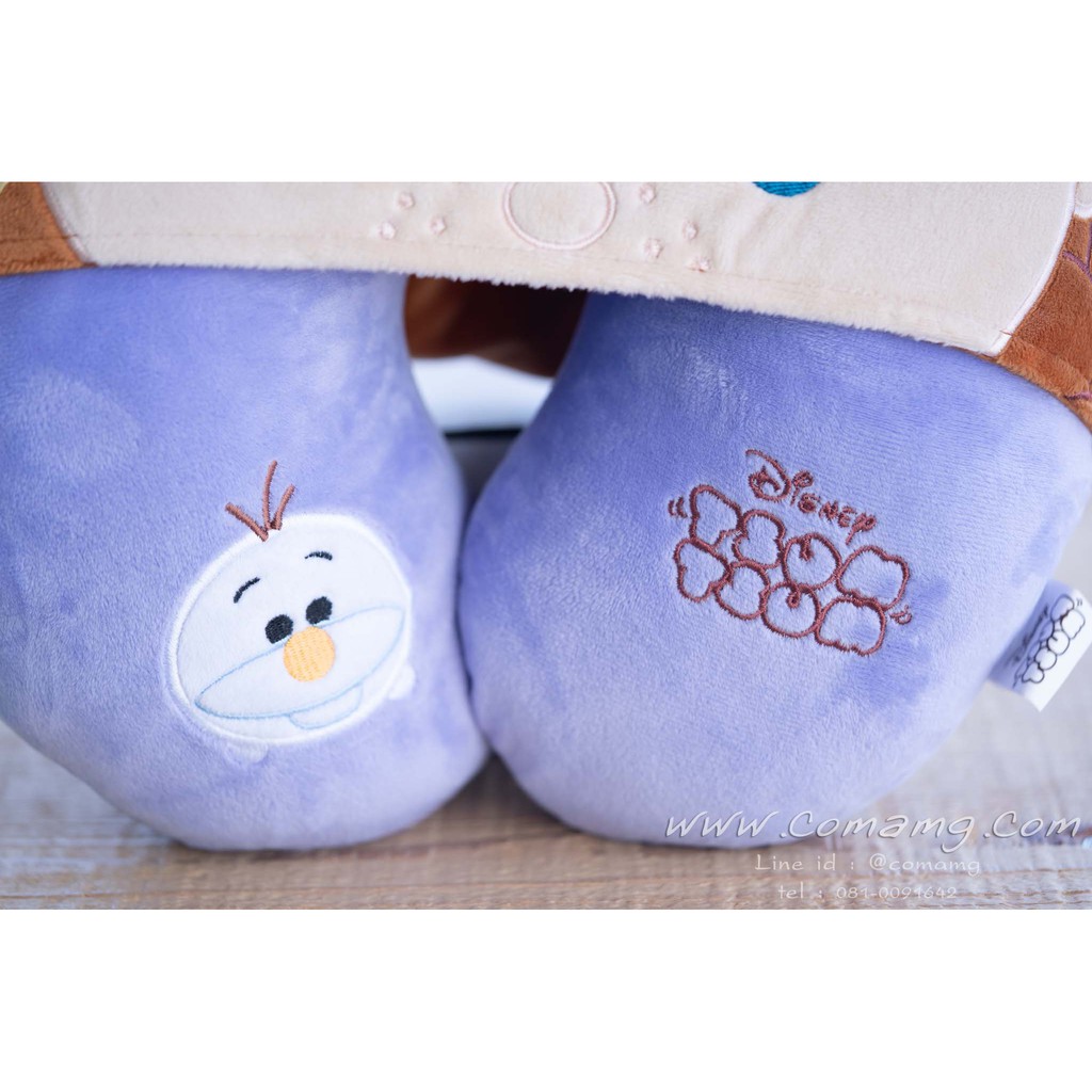 หมอนรองคอมีหมวก เอลซ่า&อันนา (ในเรื่องFrozen )