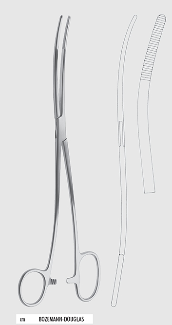 Forceps BOZEMAN Douglas 26 cm.: Germany