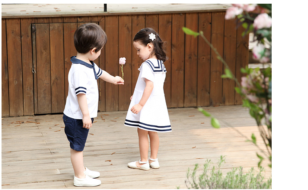 *พร้อมส่ง* ชุดครอบครัว Family Sailor Set