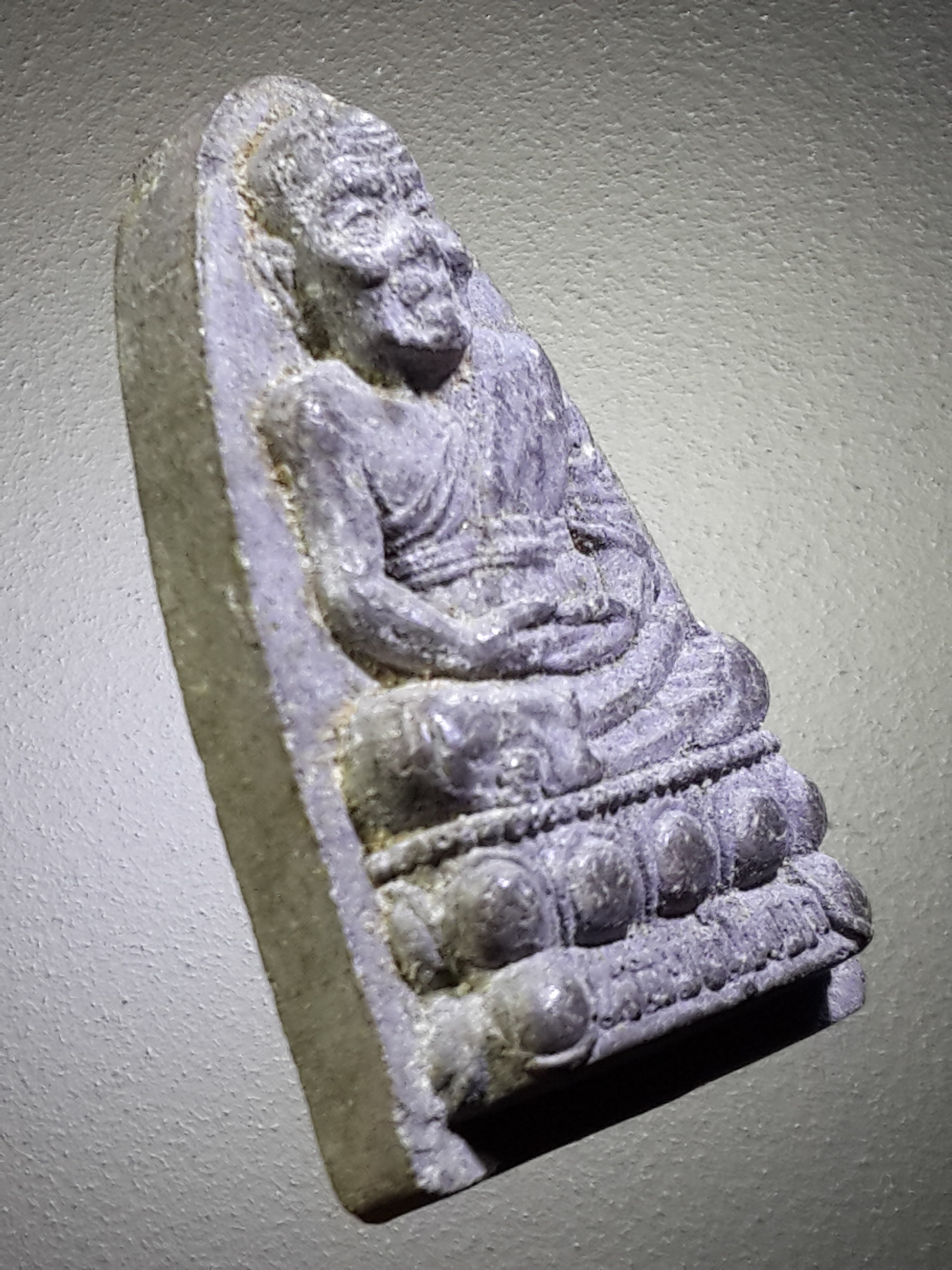 รหัสสินค้า หลวงปู่ทวด วัดต่างๆ 440 พระผงหลวงปู่ทวด เนื้อผงใบลาน หลังยันต์นะฤาชา