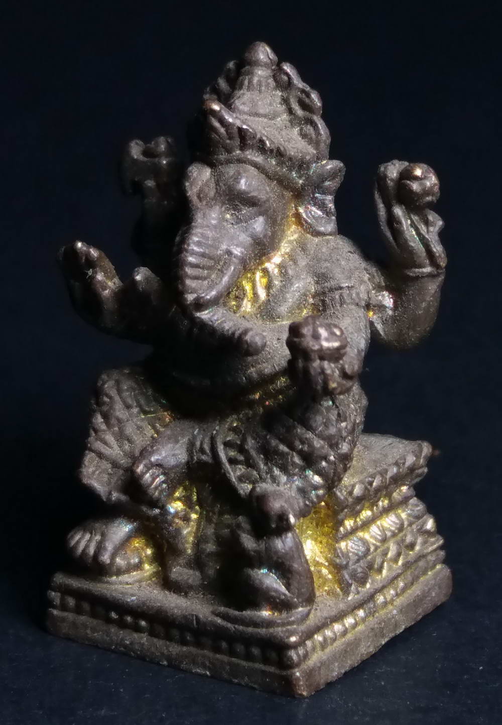 รหัสสินค้า พระกริ่ง พระหล่อ 105 รูปหล่อพระพิฆเณศวร เนื้อทองผสม ไม่ทราบสำนัก พระรายการนี้ให้เช่าบูชาแล้ว