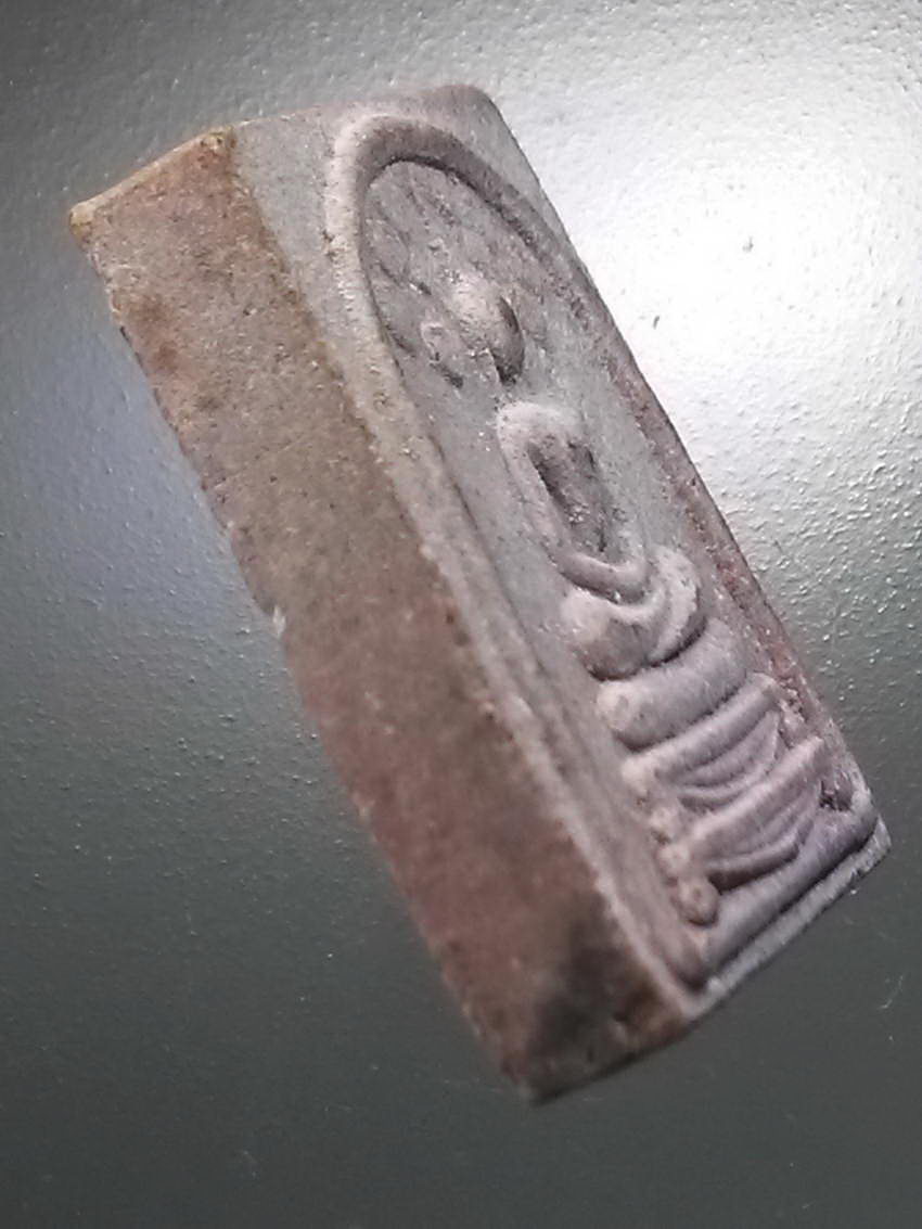 รหัสสินค้า พระไม่ทราบที่ 506 พระสมเด็จเนื้อผง พิมพ์คะแนน ปรกโพธิ์ หลังยันต์ ไม่ทราบที่ ยันต์คล้ายๆของ หลวงปู่ทิม