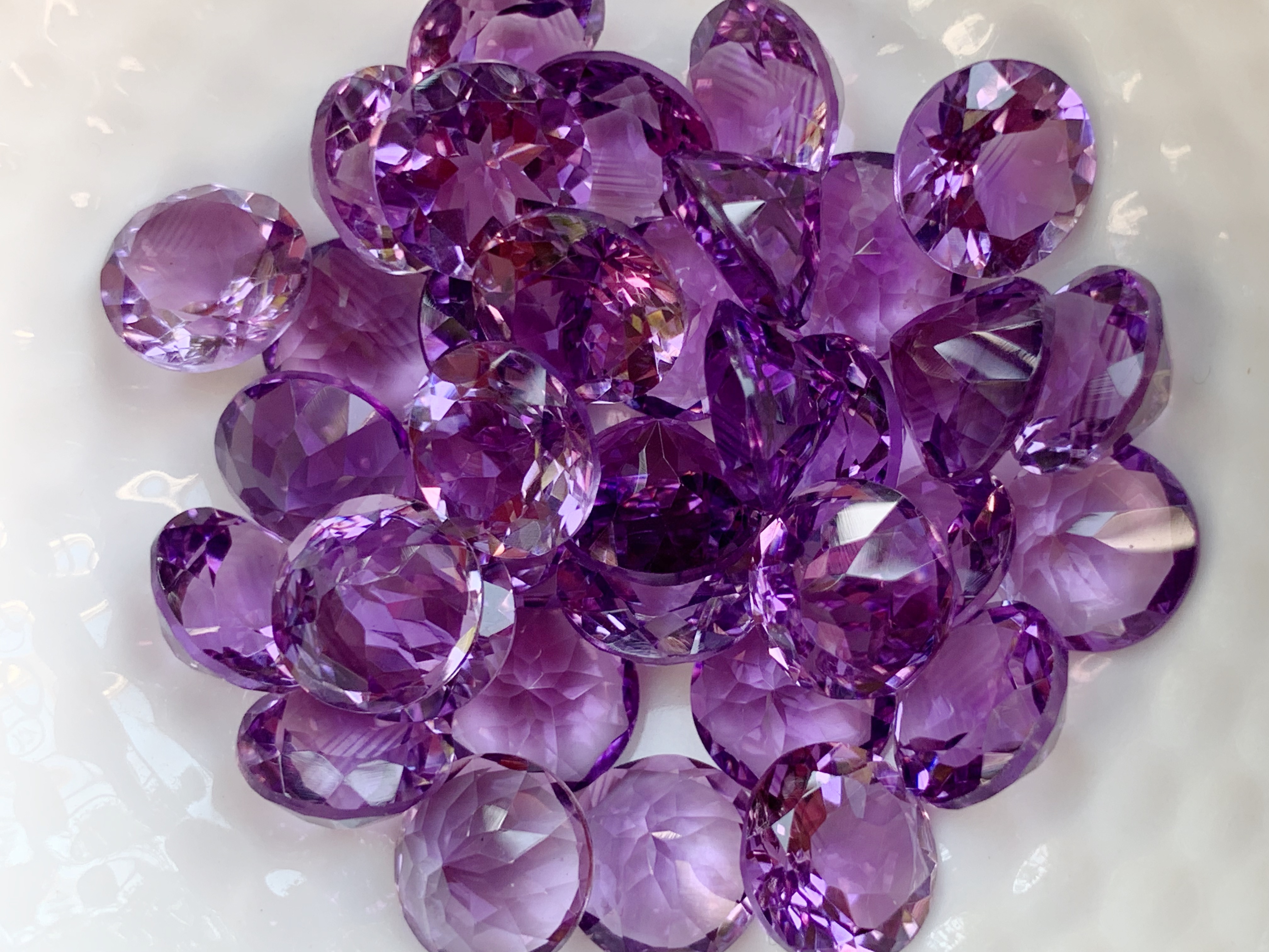 อเมทิสกลม 10 มม. 1 เม็ด