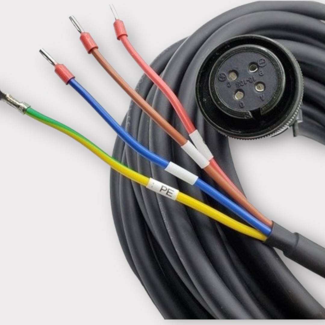 ACS3-CAPW3210,Delta motor power cable 10M.