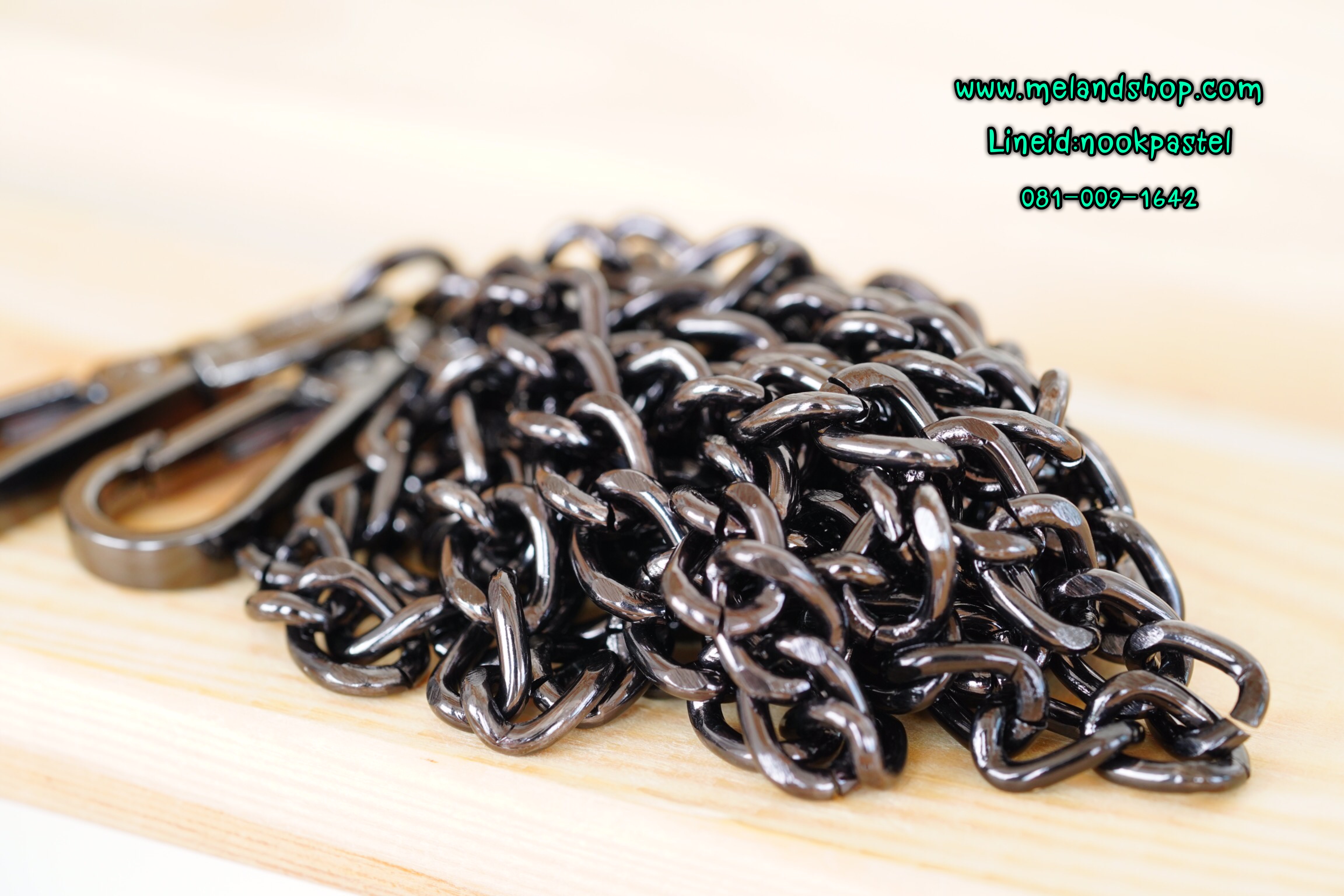 สายกระเป๋า สายโซ่ เหล็ก