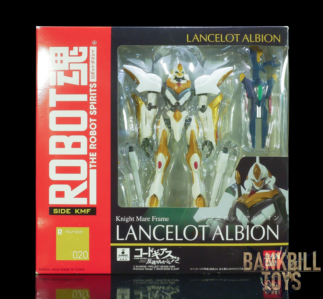 โค้ดกีอัส Code Geass Bandai The Robot Spirits <SIDE KMF> R-020 Z-01Z Lancelot Albion