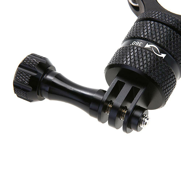 ขาจับแฮนด์อลูมิเนียม หัวหมุนได้ 360 องศา สำหรับกล้อง GOPRO Bicycle Mount Bike Motorcycle Holder