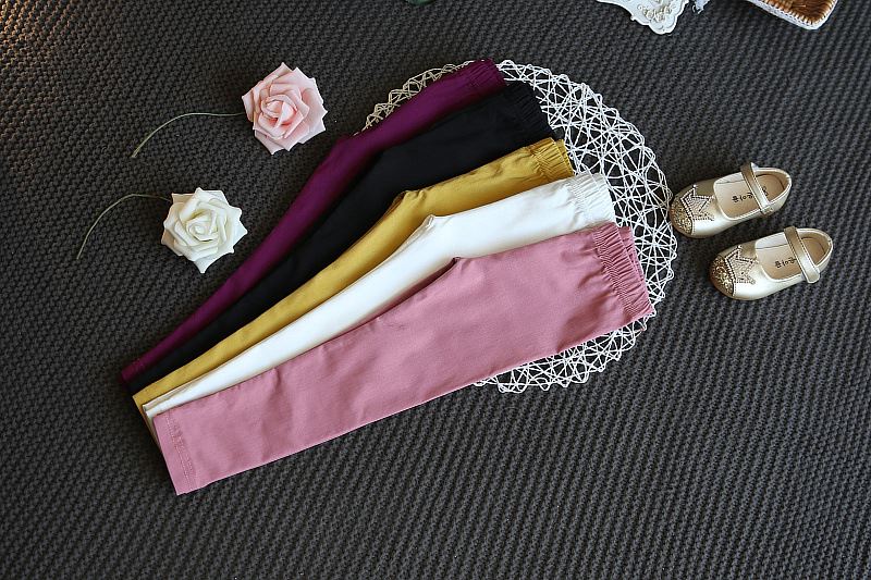 P2341 พร้อมส่งเลคกิ้งเด็กสีชมพู
