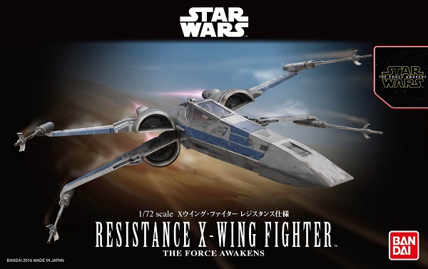 [STARWARS] 1/72 Resistance X-Wing Fighter