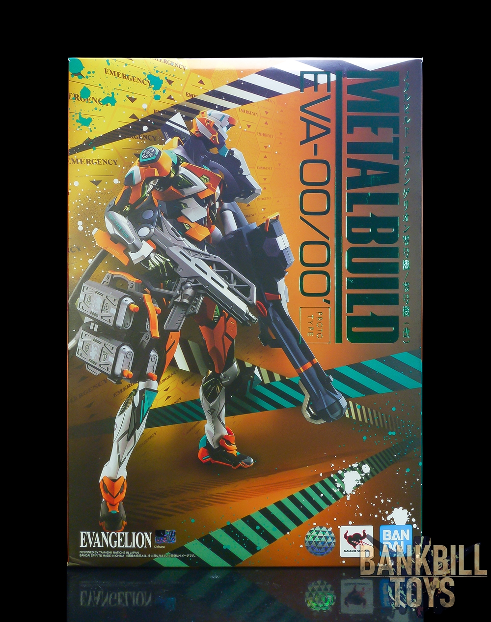อีวานเกเลี่ยน Evangelion Bandai Spirits Metal Build Evangelion Proto Type-00/00`