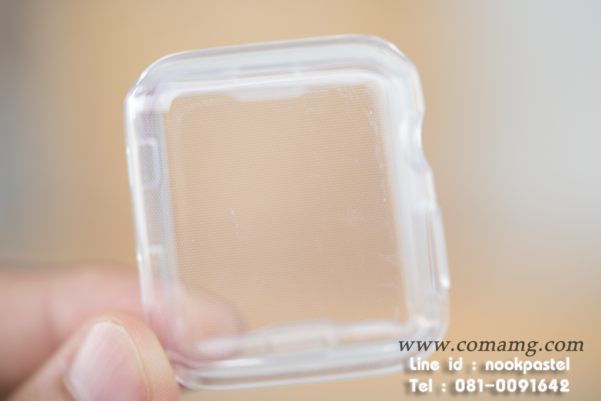 เคสซีลีโคนปิดหน้า Apple watch แบบซีลีโคนใสนิ่ม