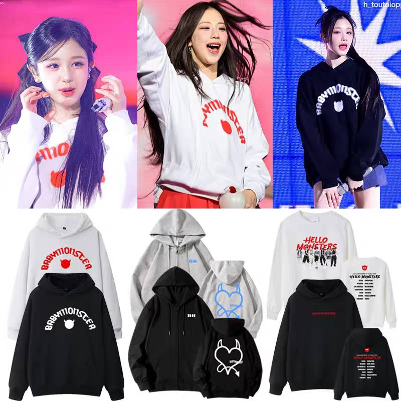 เสื้อกันหนาว BABYMONSTER : 2025 1st WORLD TOUR [HELLO MONSTERS]