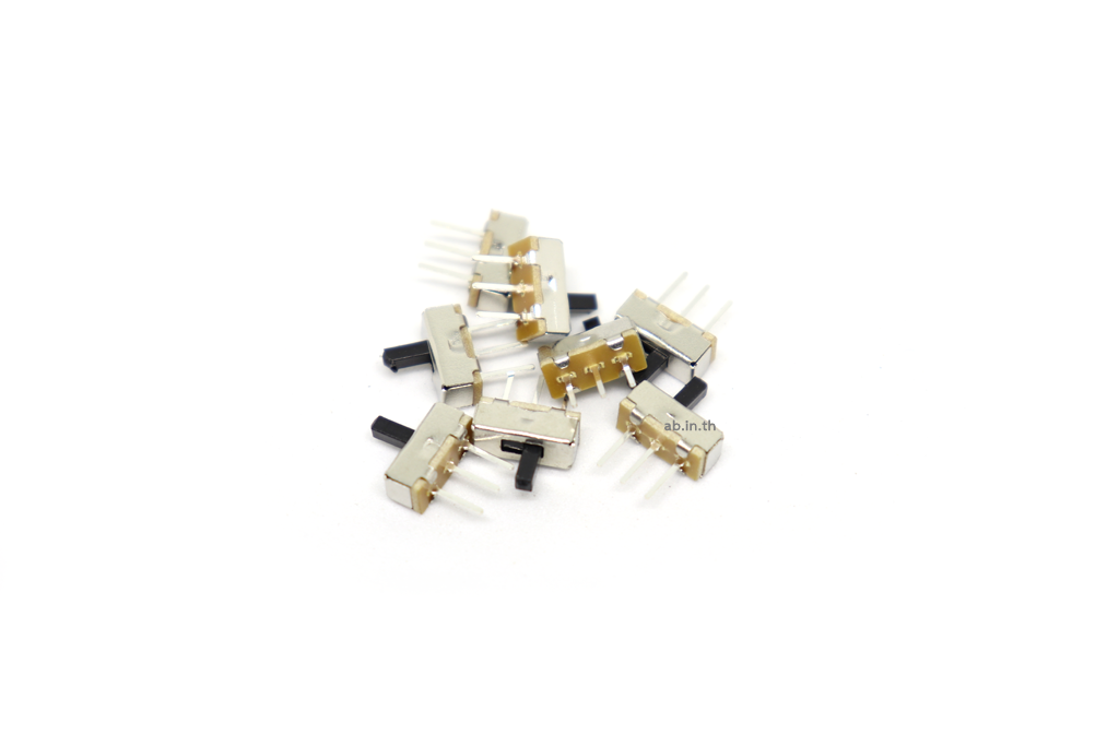 สวิทช์เลื่อน 2 ทางขนาดเล็ก Toggle switch 2 way (SS12d00G4)