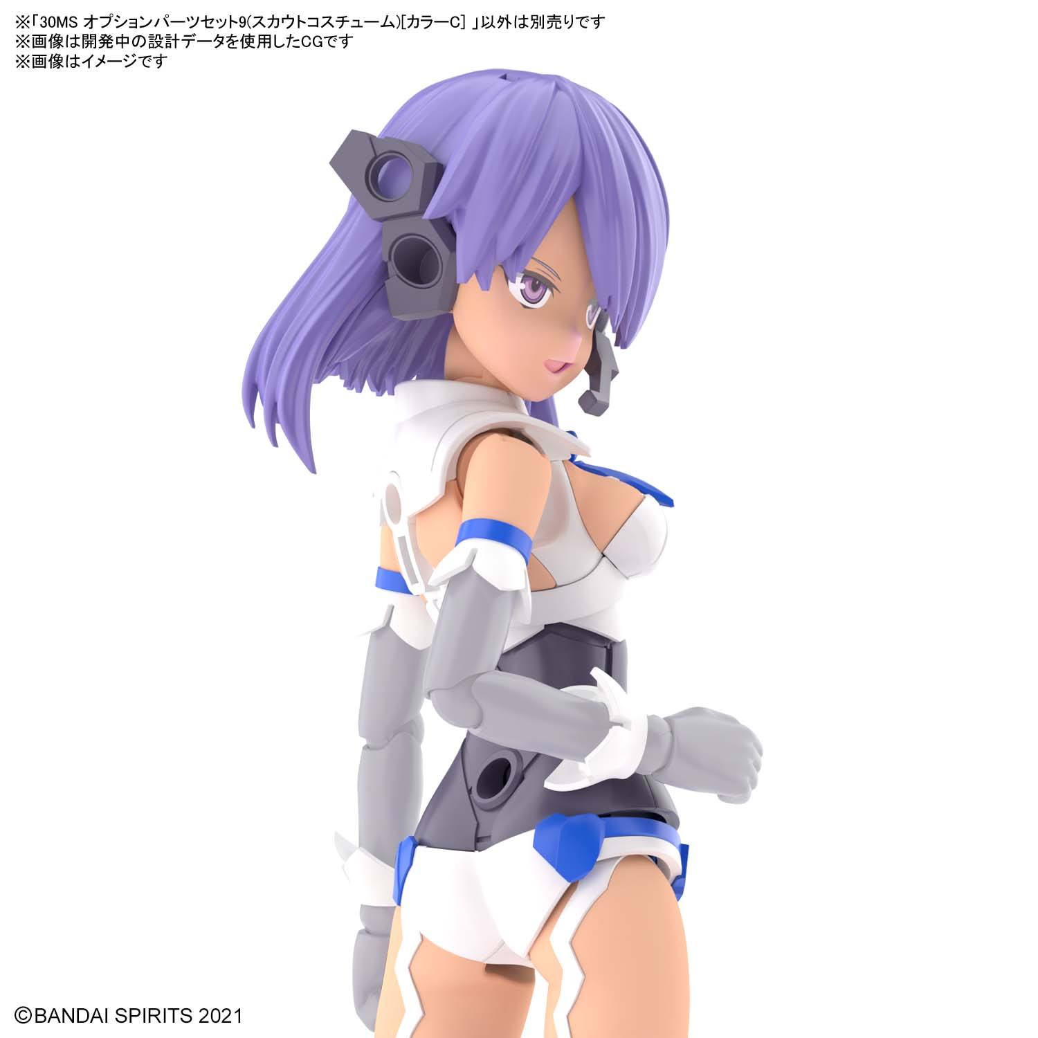 <Preorder ปิดรับวันที่ 2/4/2023> 🔔เปิดรับPreorder ไม่ต้องมัดจำครับ 30MS Option Parts Set 9 Commander Costume Color C