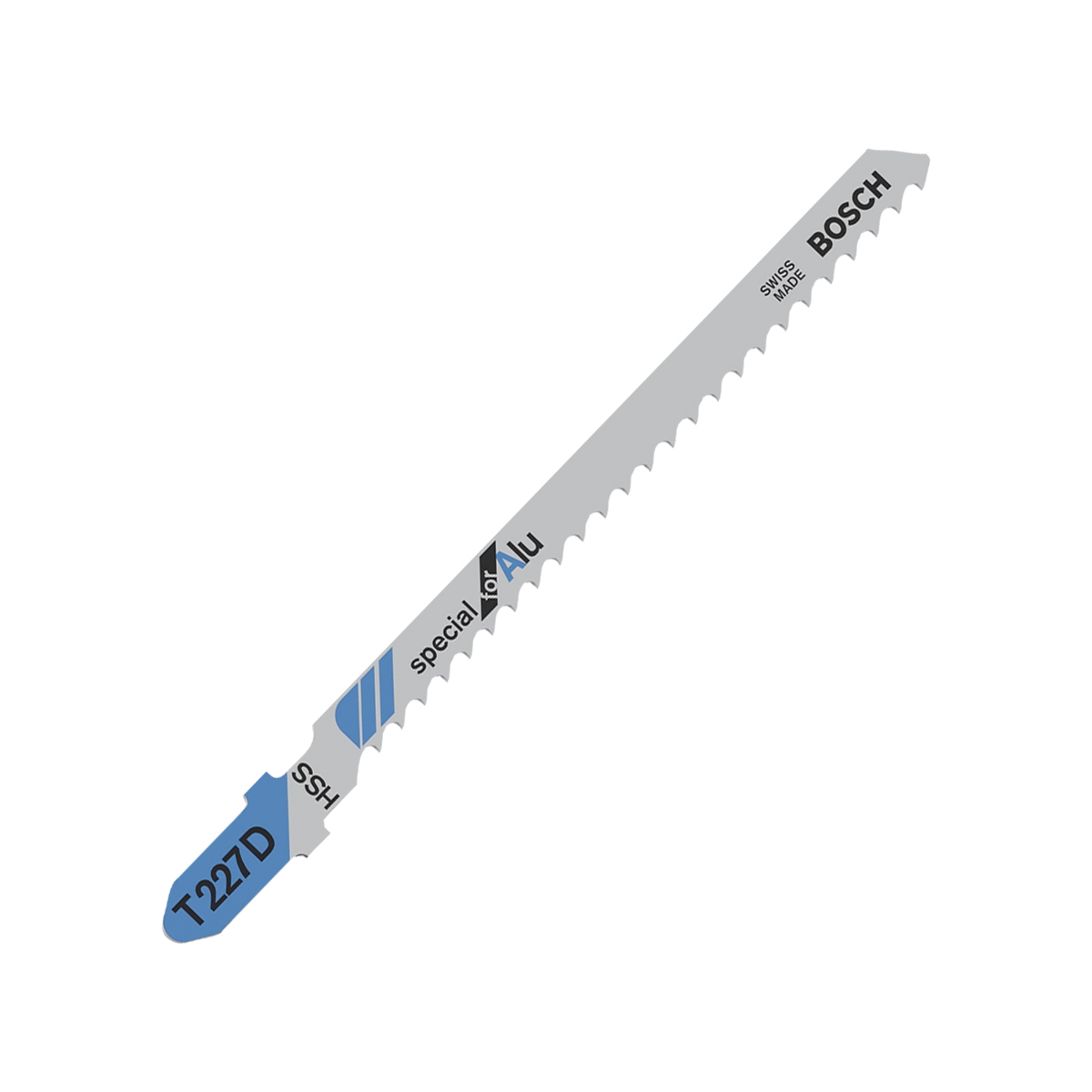 BOSCH ใบเลื่อยฉลุ เหล็ก (T 227D) (5 ใบ/แพค) [2608631030]
