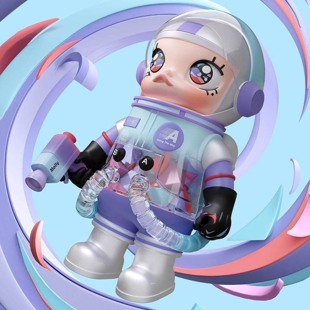 พร้อมส่ง Popmart Mega Space Molly 400% Louis De Guzman