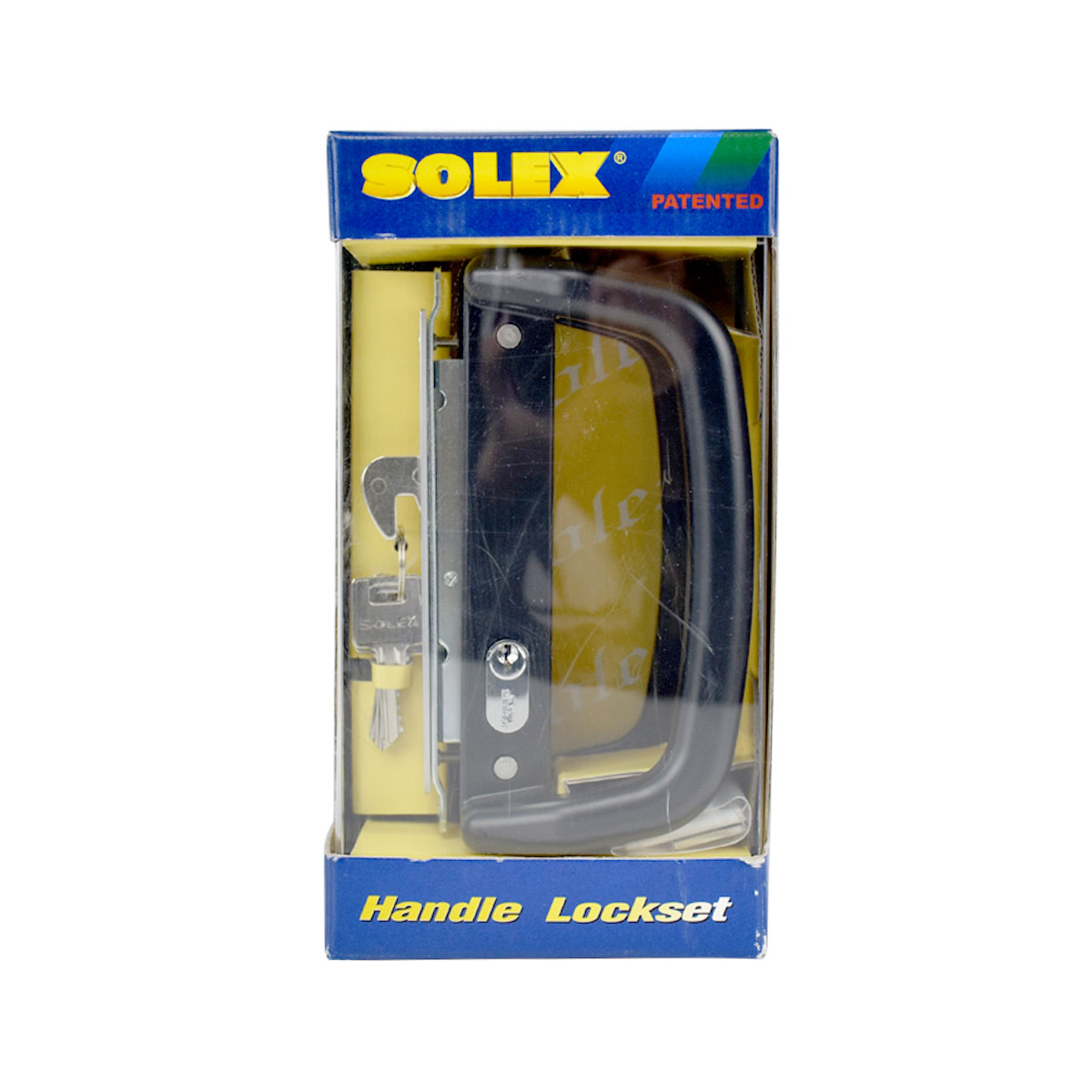 SOLEX ชุดมือจับบานเลื่อน A4512-1785HT สีดำ ใช้กับประตูอะลูมิเนียม