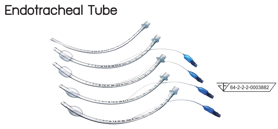 สาย ENDOTRACHEAL TUBE W/O CUFF (กล่องละ 10 เส้น) #2.5mm., #3.0mm., #3.5mm., #4.0mm., #4.5mm.