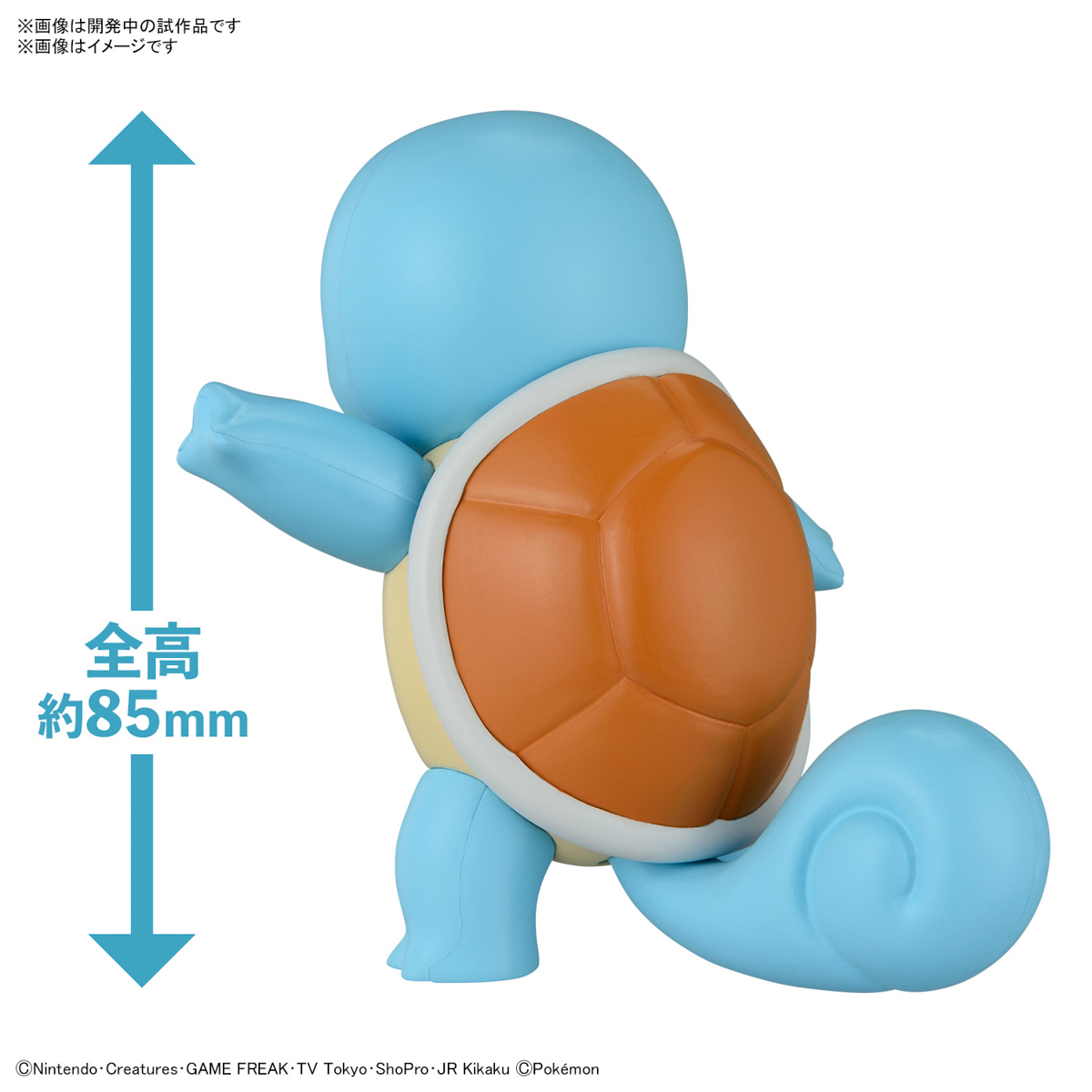 <Preorder ปิดรับวันที่30/9/2023 > 🔔เปิดรับPreorder ไม่ต้องมัดจำครับ Pokemon Plastic Model Collection Quick!! 17 Squirtle