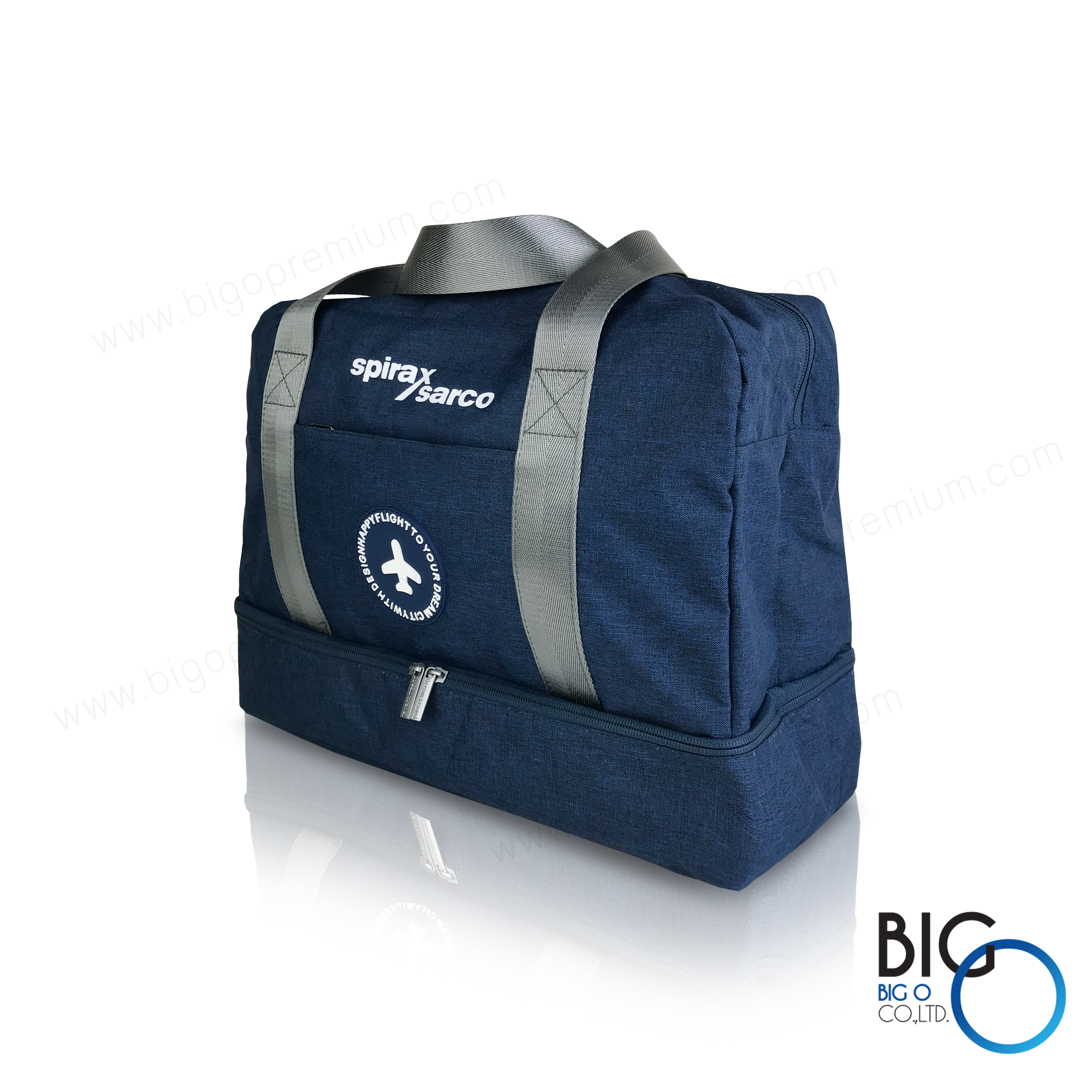 กระเป๋าเสริมเดินทาง พร้อมช่องเก็บรองเท้า+กระเป๋าอาบน้ำ Spirax sarco