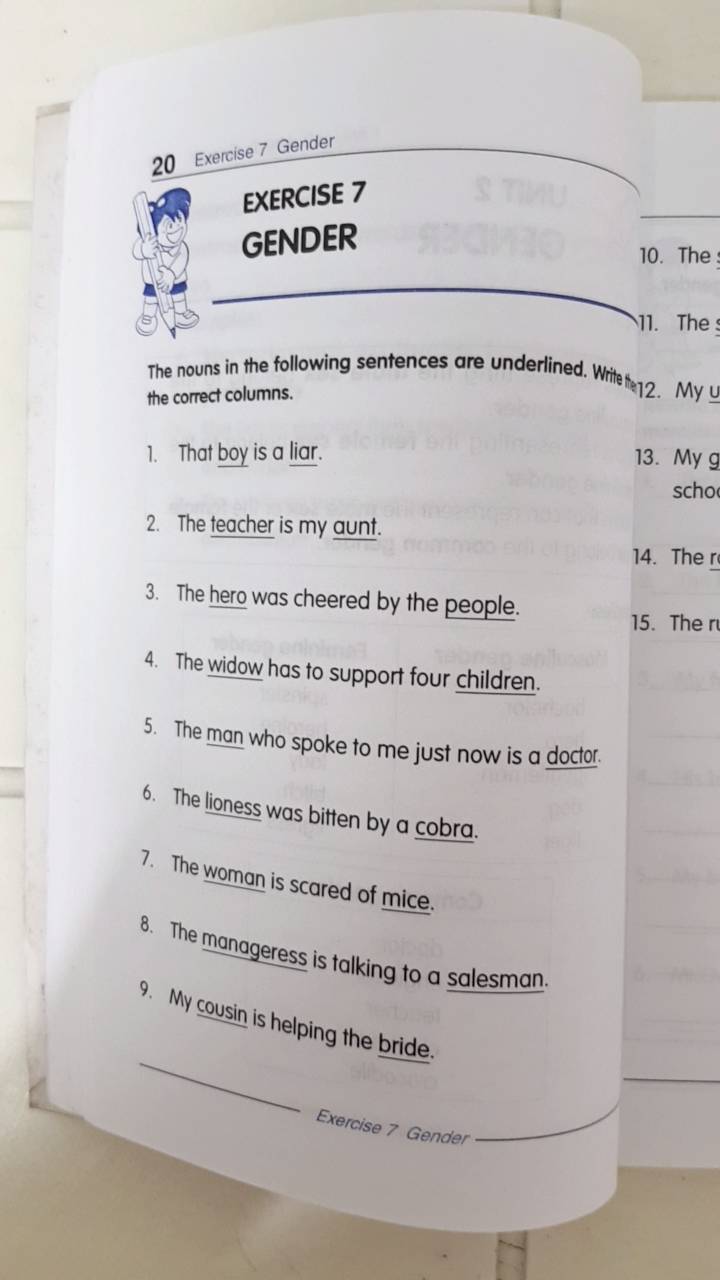 หนังสือ Primary Level Grammar & Usage Book 6 by Peter Yam สำนักพิมพ์ SAP